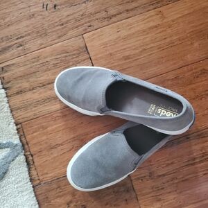 Keds Gray Slip-On Athletic Shoes